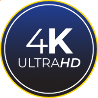 4K Ultra HD Icon