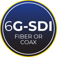 6G-SDI Fiber or Coax Icon
