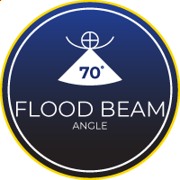 70 Flood Beam Angle