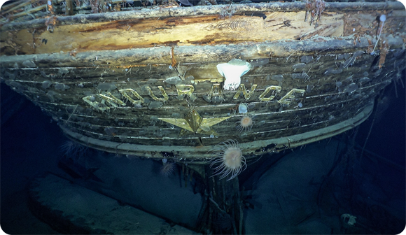 Endurance Endurance Discovered - Image © Falklands Maritime Heritage Trust and National Geographic.