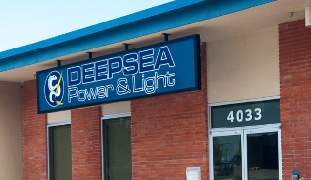 DeepSea team and underwater equipment