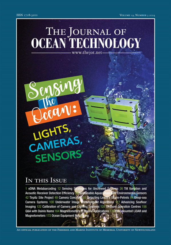 DeepSea co-authors paper published in the Journal of Ocean Technology
