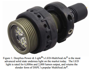 Advances in High Brightness Light Emitting Diodes in Underwater Applications