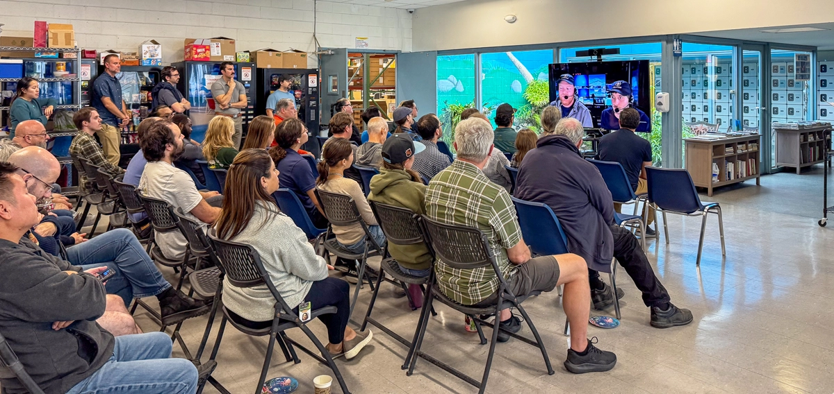 MxD SeaCam Sea Trial and Live Q&A from the Cook Islands